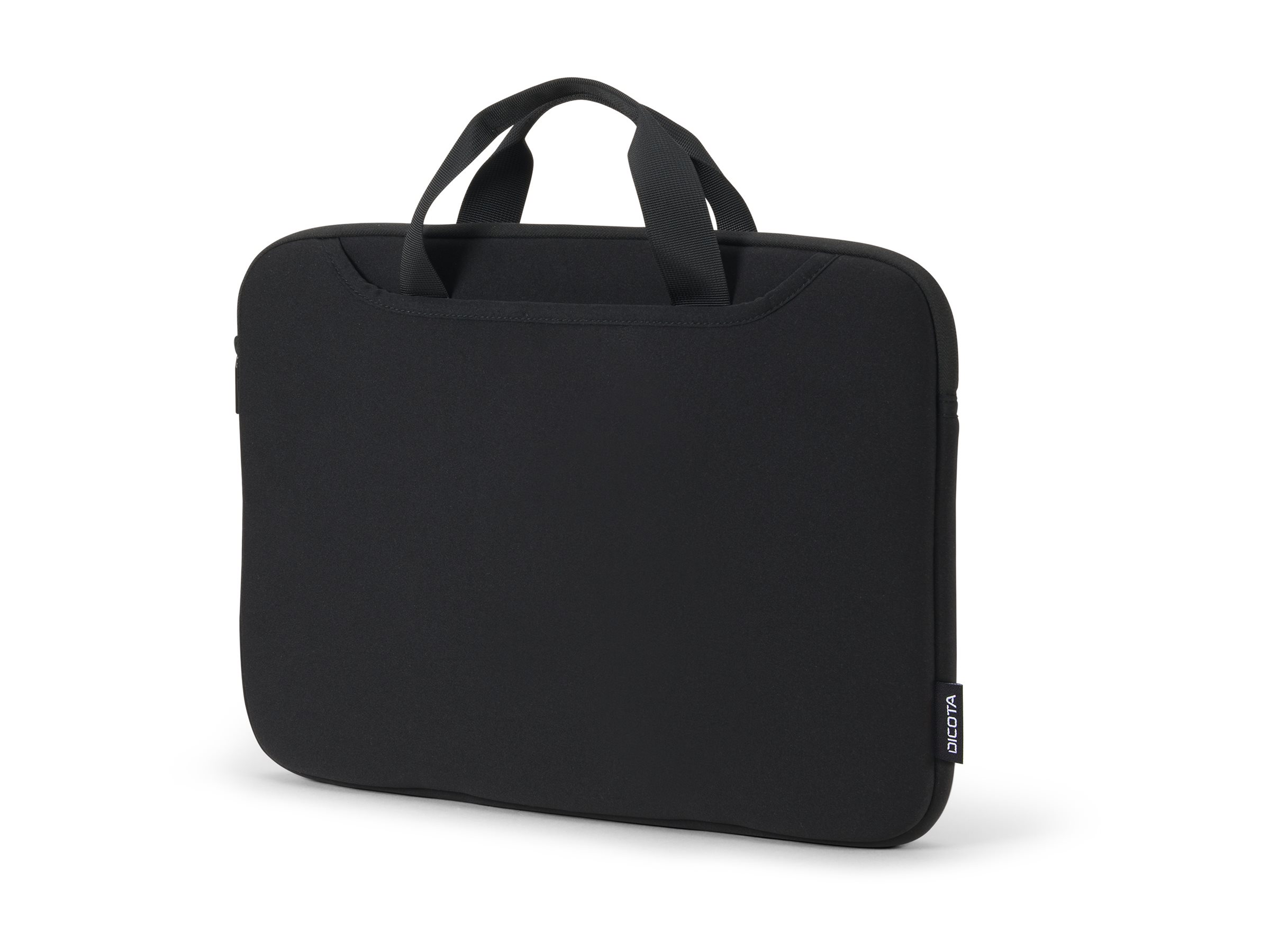 DICOTA ONE Hylster til notebook 14.1 Genbrugt jersey-stof Genbrugt PET Sort