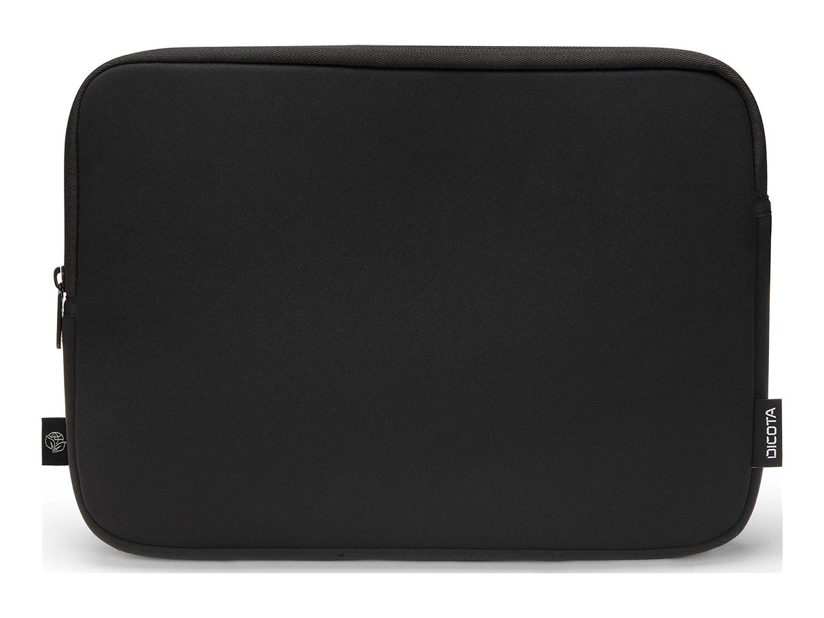 DICOTA ONE Hylster til notebook 13.3 Genbrugt jersey-stof Sort