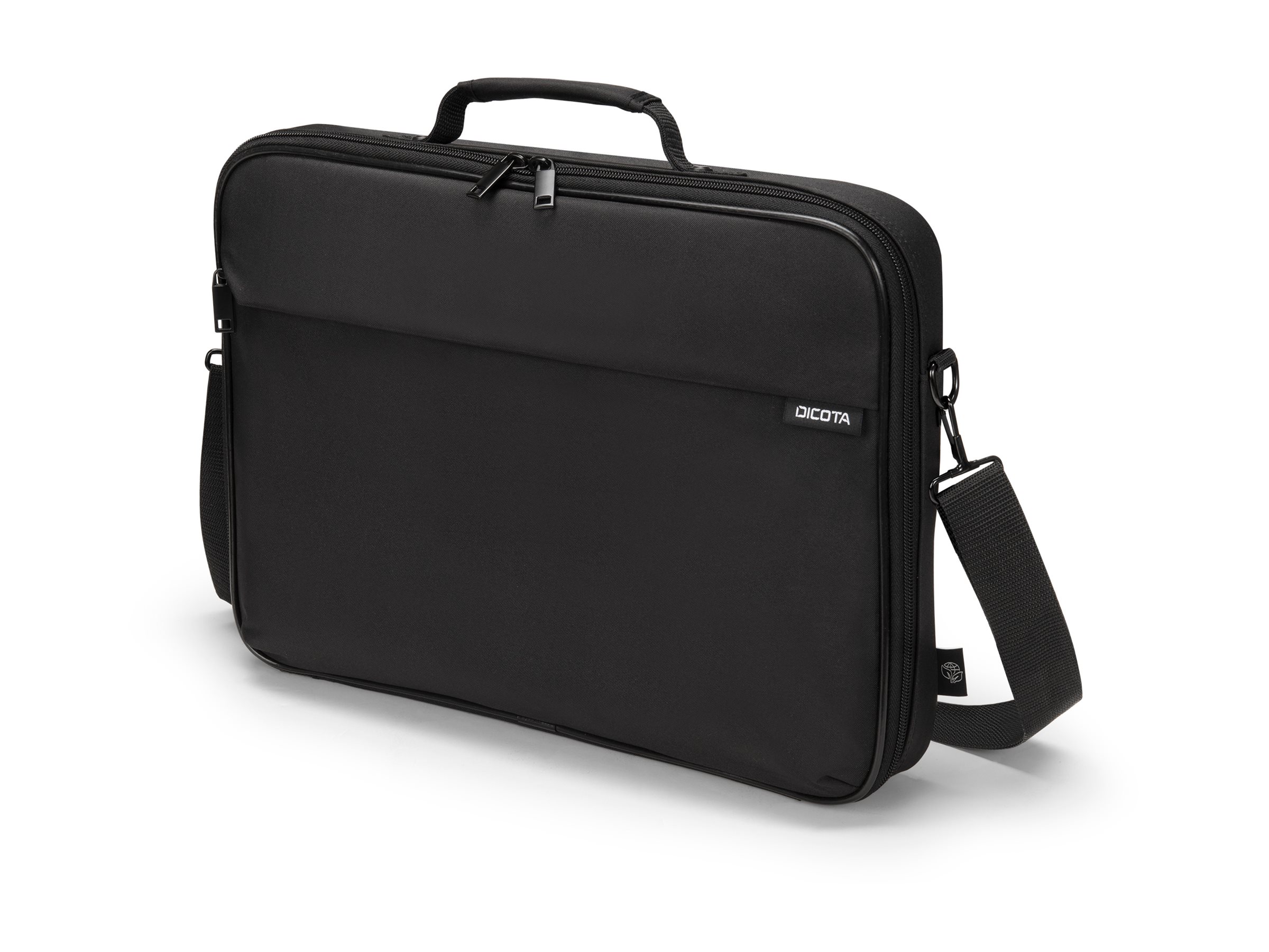 DICOTA ONE Bæretaske til notebook 14.1 300D genbrugt PET Sort