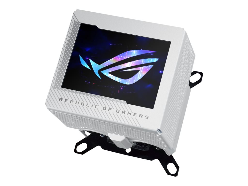ASUS ROG RYUJIN III CPU-vandblokering til flydende kølesystem 1-pack Hvid