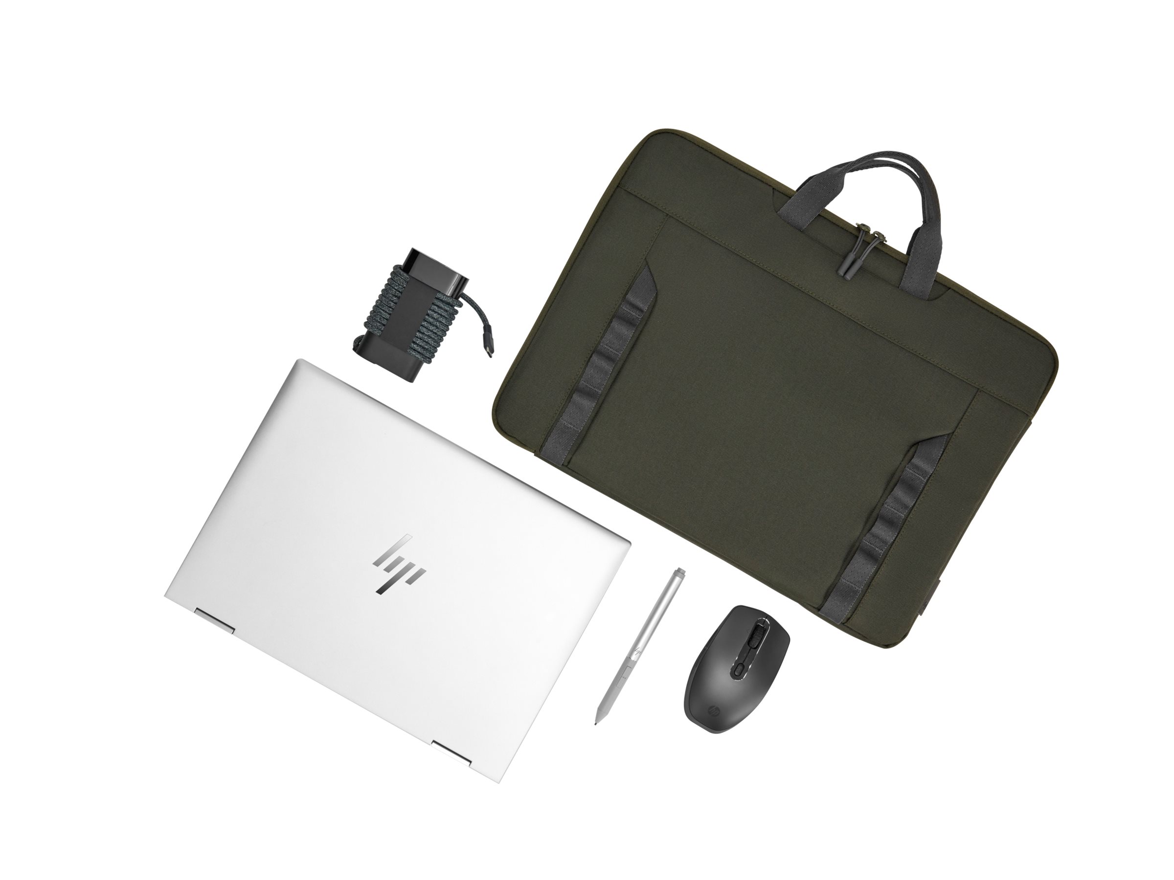 HP Hylster til notebook 15.6 PE-skum 100 % polyester Grå Grøn