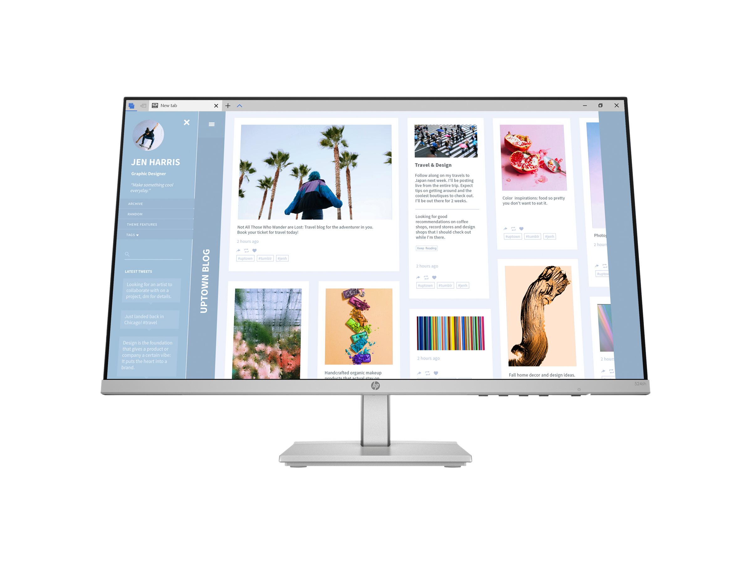 HP 524sh 24 IPS 1920 x 1080 (Full HD) VGA (HD-15) HDMI 100Hz