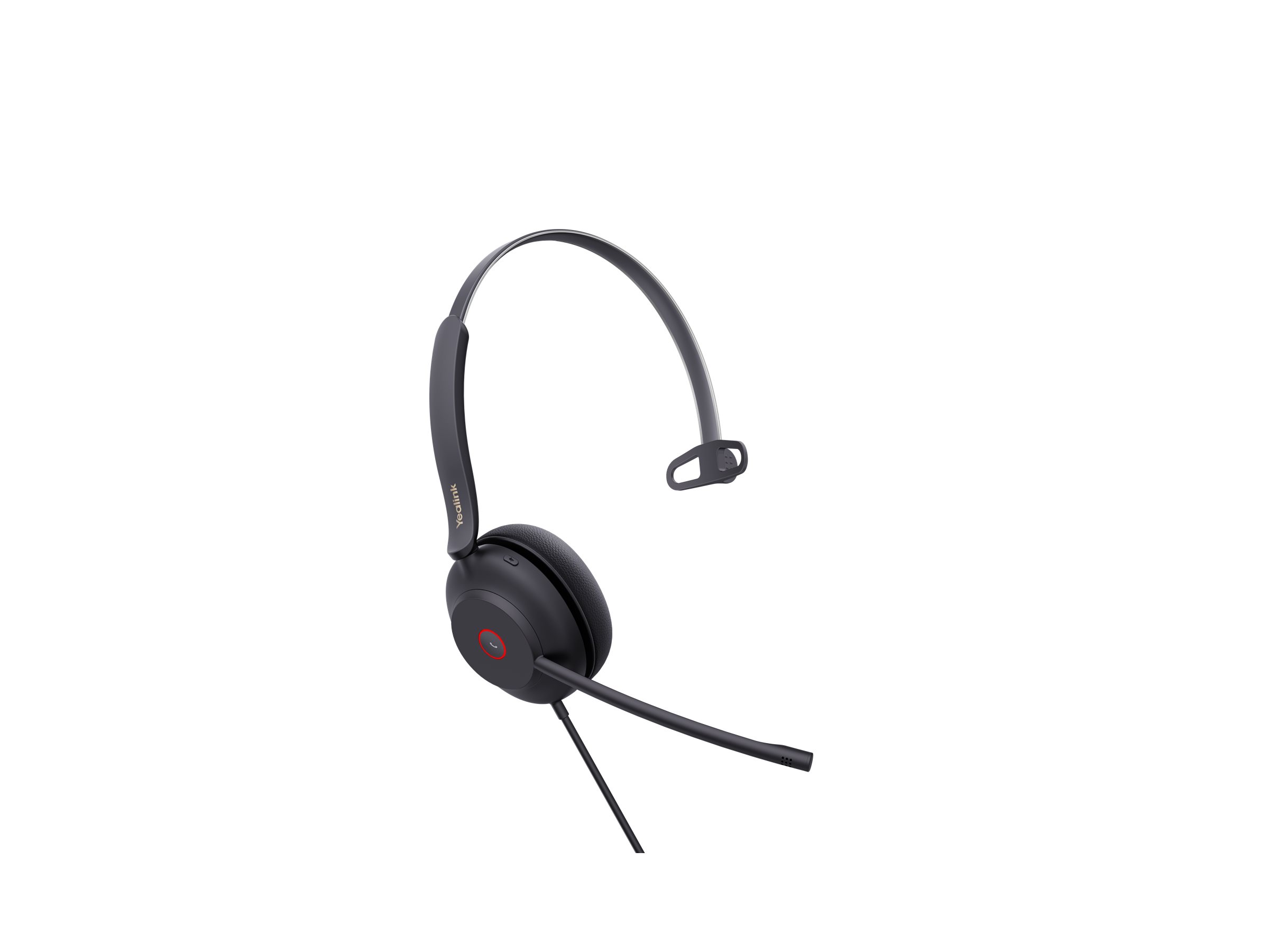 Yealink UH37 Mono Kablet Høretelefoner Sort