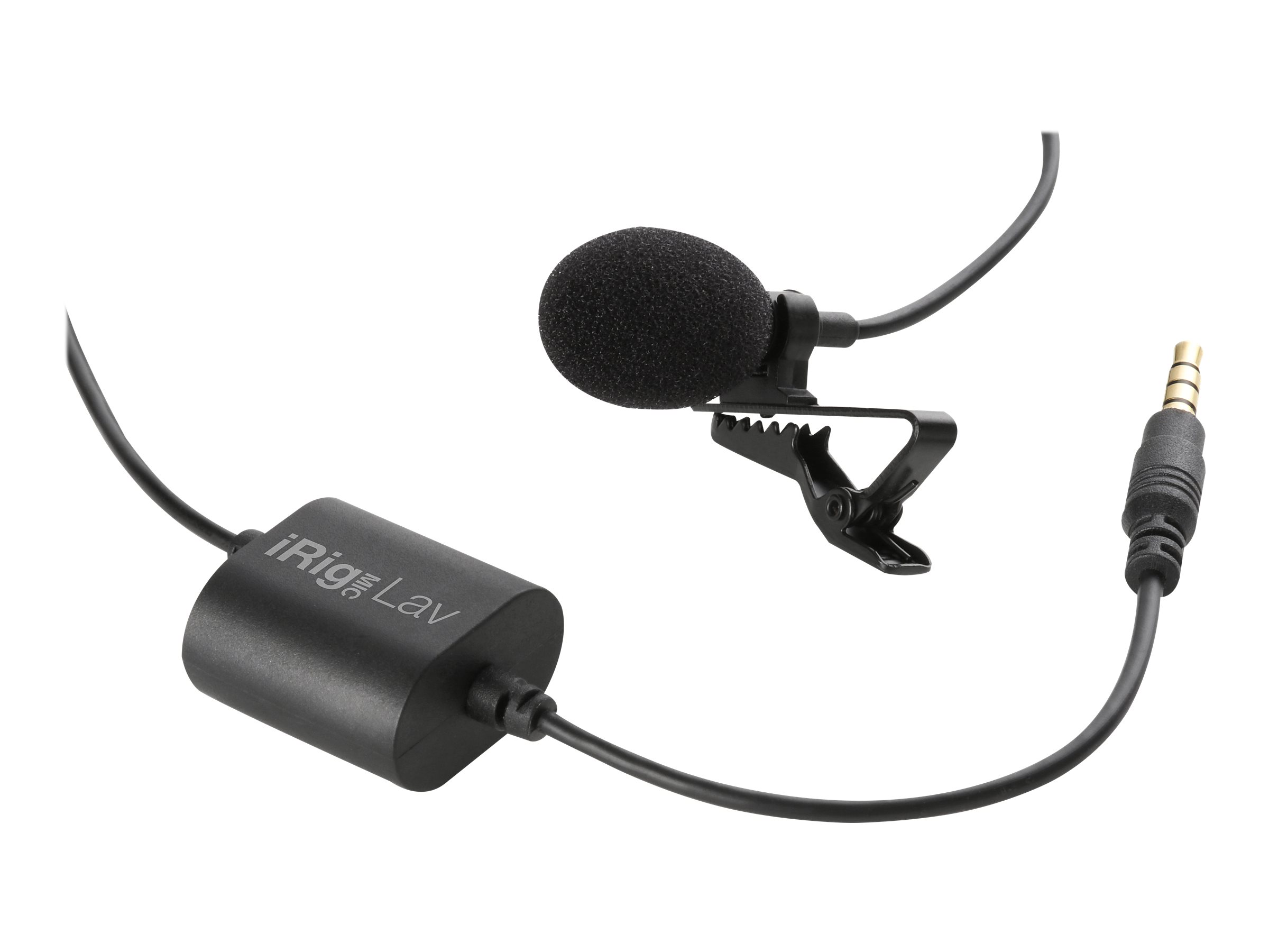 IK Multimedia iRig Mic Lav Mikrofon Kablet -35dB Mono Sort
