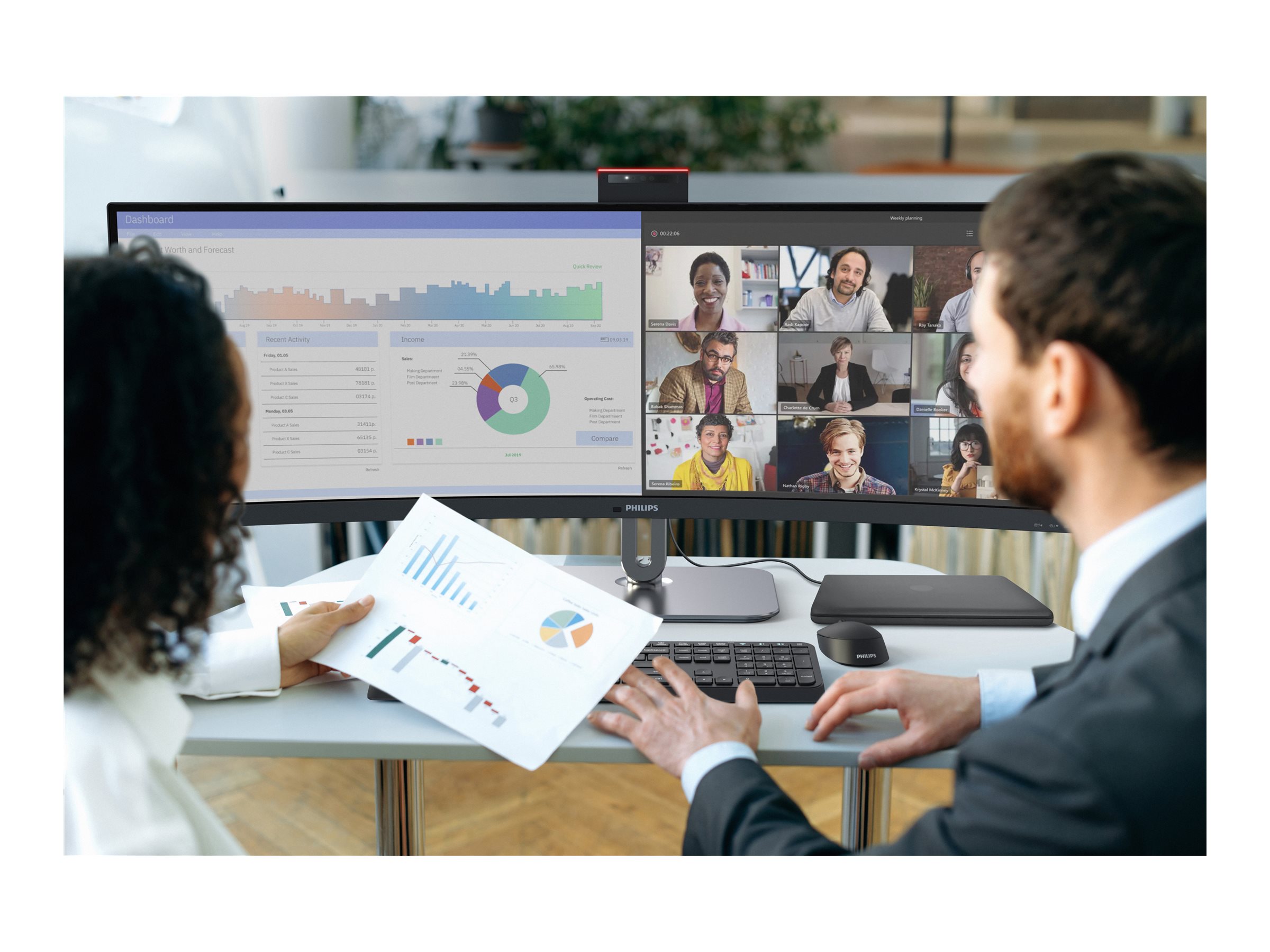 Philips 49B2U6903CH 49 VA 5120 x 1440 (UltraWide) Thunderbolt 4 HDMI DisplayPort 100Hz