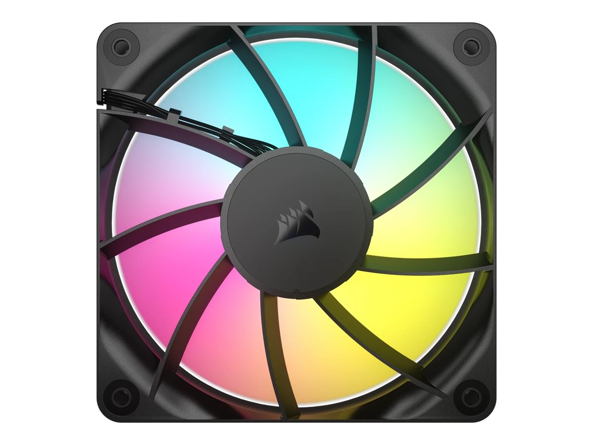 CORSAIR RS120 ARGB Fan 1-pack Sort 120 mm