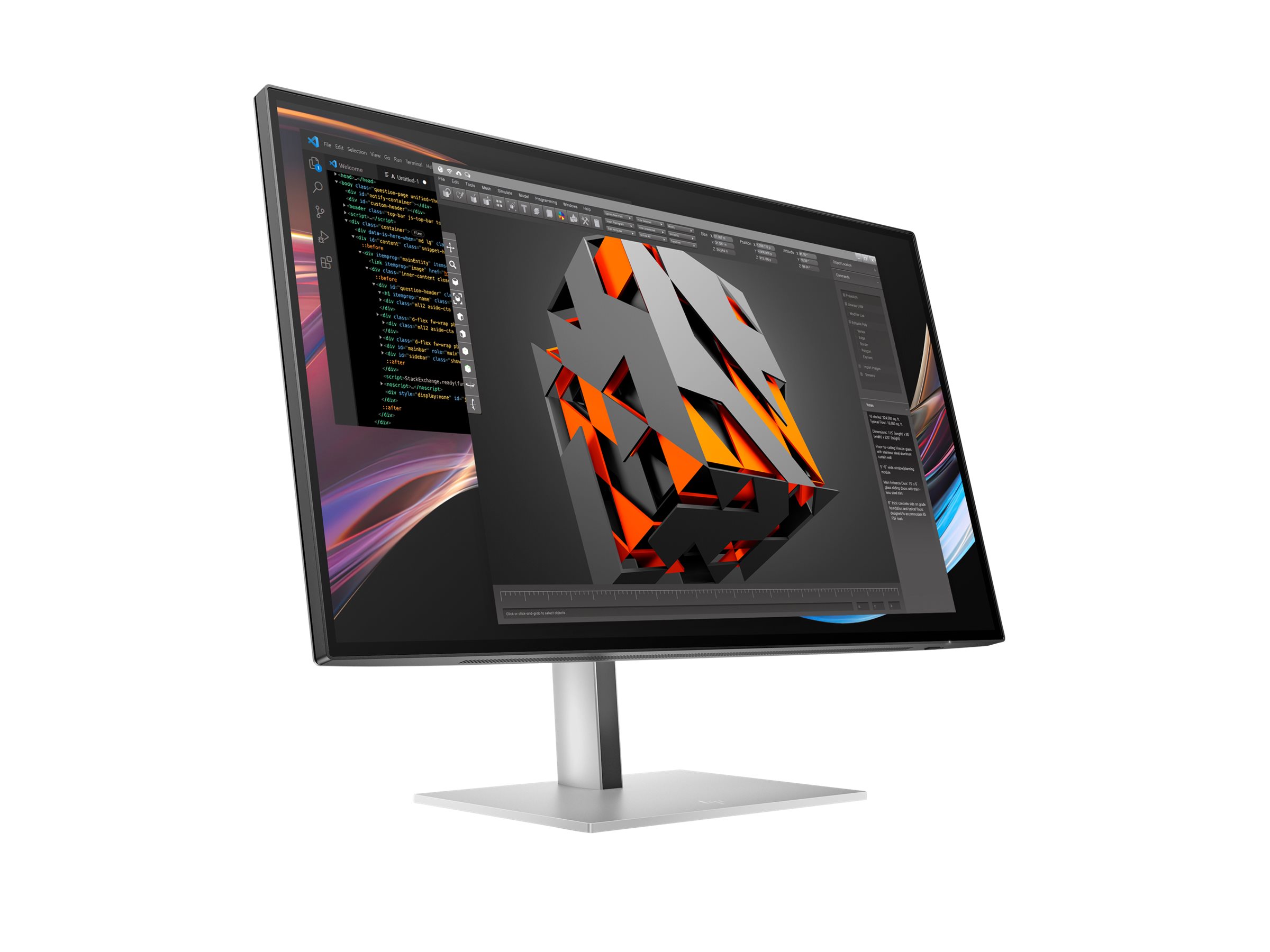 HP 727pk 27 IPS Black 3840 x 2160 (4K) Thunderbolt 4 HDMI DisplayPort 60Hz