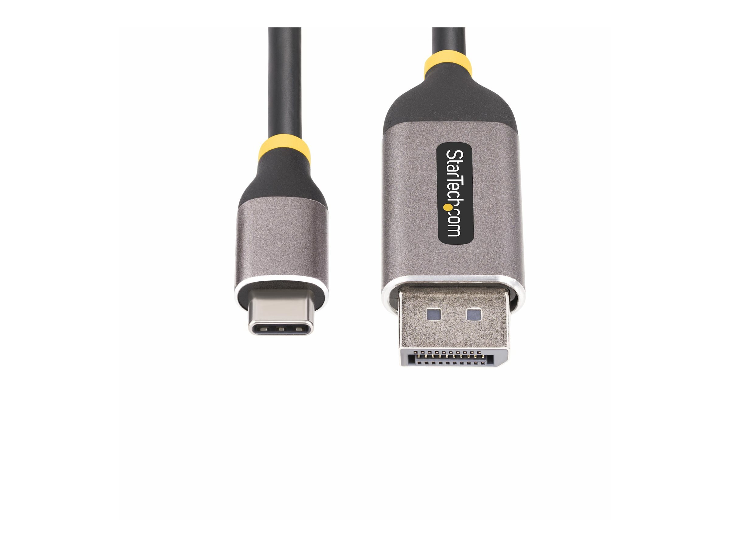 StarTech.com 10ft (3m) USB-C to DisplayPort Adapter Cable, 8K 60Hz Videoadapterkabel 3m Sort Grå