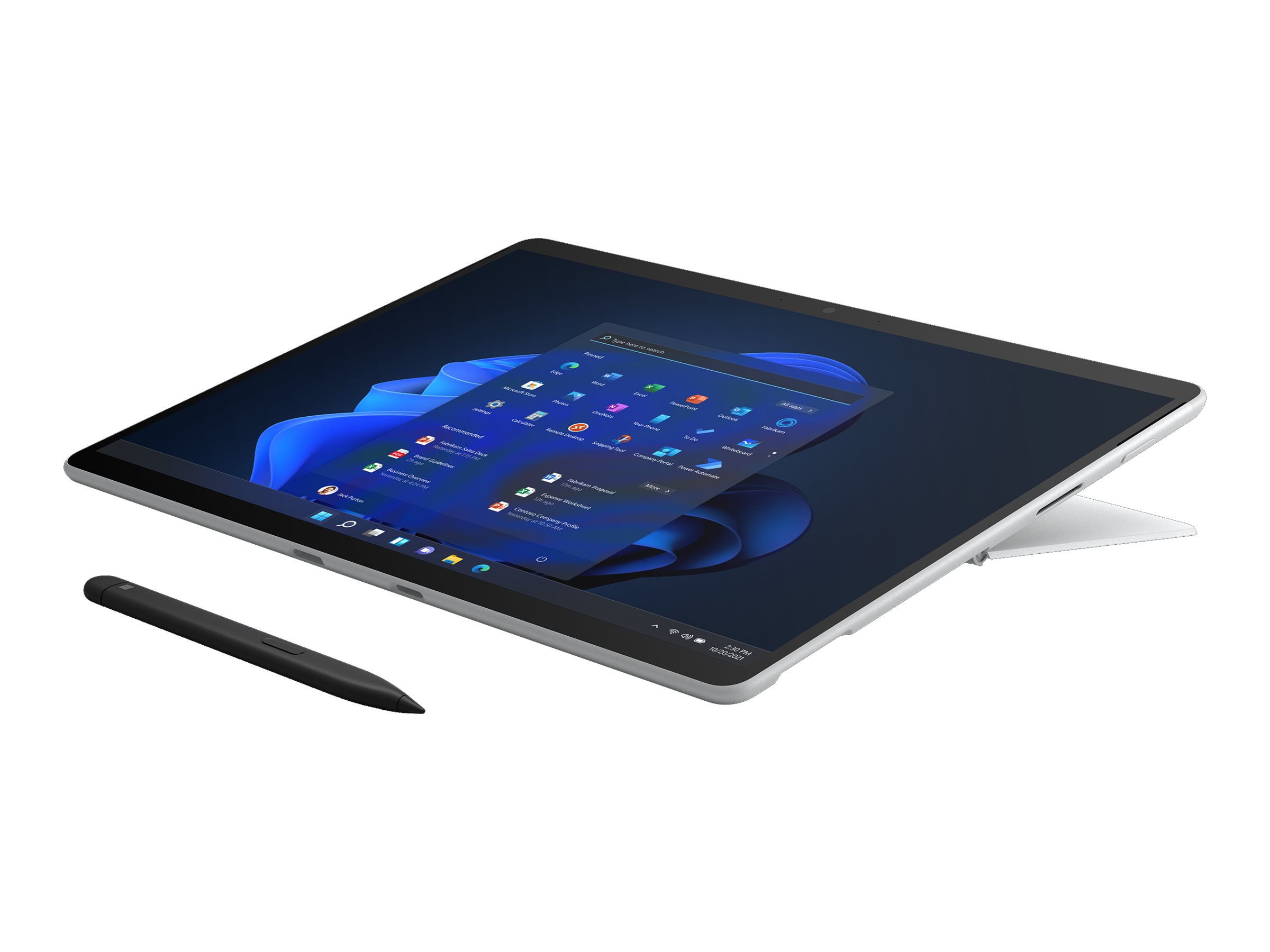 Microsoft Surface Pro X for Business 13 165U 16GB 256GB Sølv