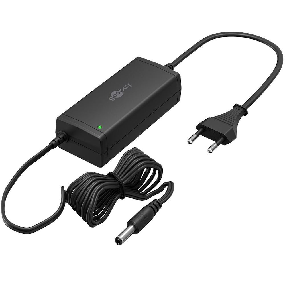 Goobay 12V 36Watt Strømforsyningsadapter DC 5.5 x 2.1 mm