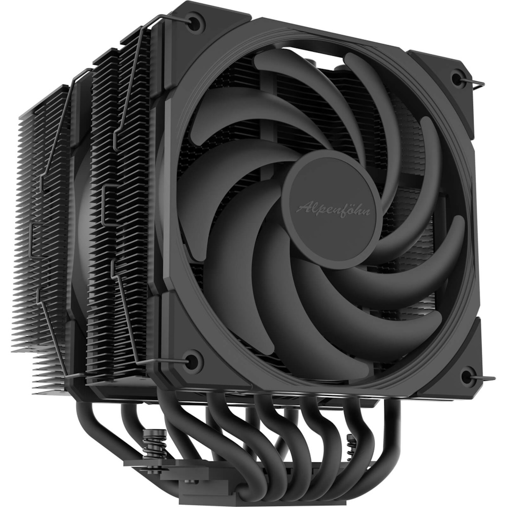 Alpenföhn Brocken 4 Max Processor-køler 1-pack Sort 120mm