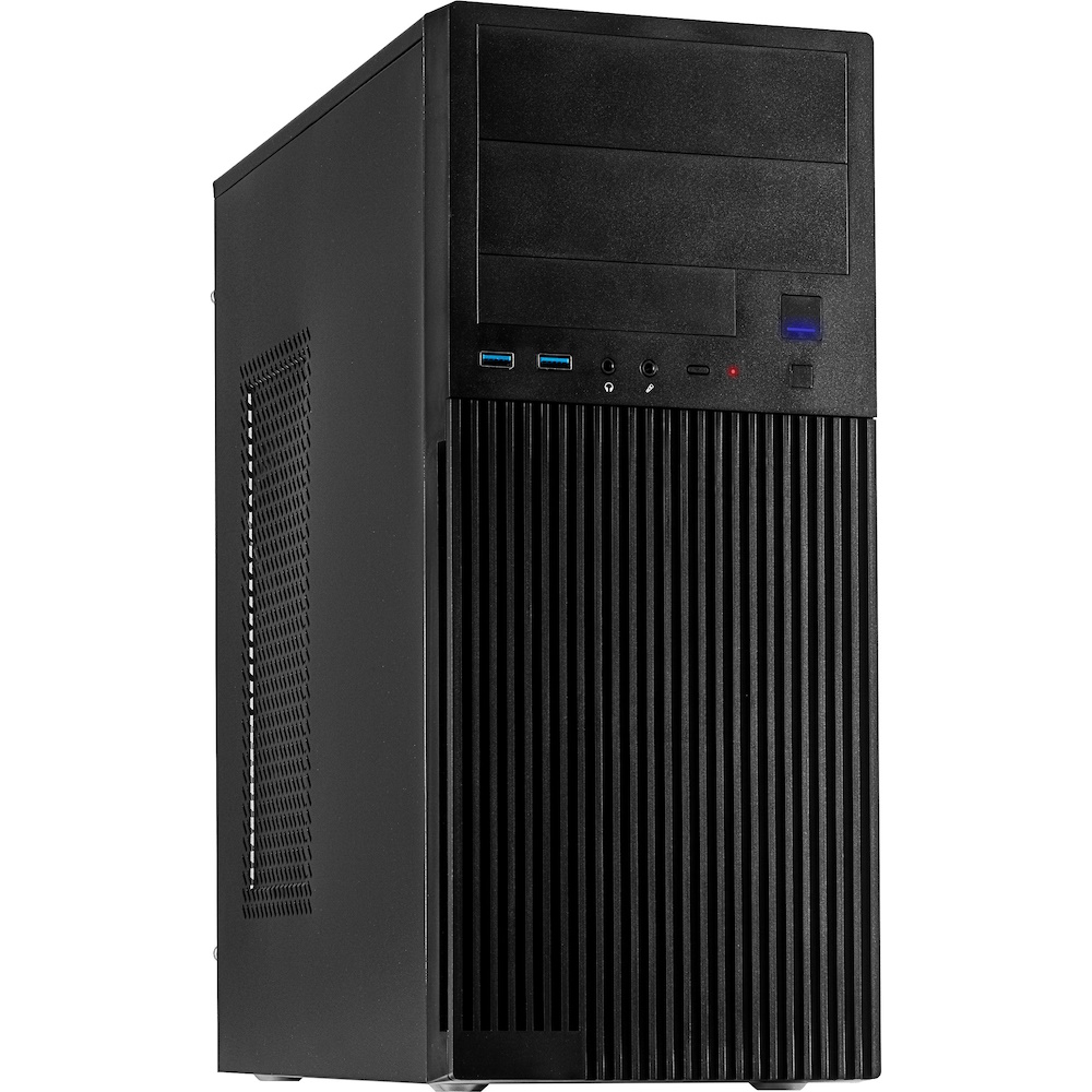Inter-Tech IT-2815 Linear Tårn ATX Ingen Strømforsyning Sort