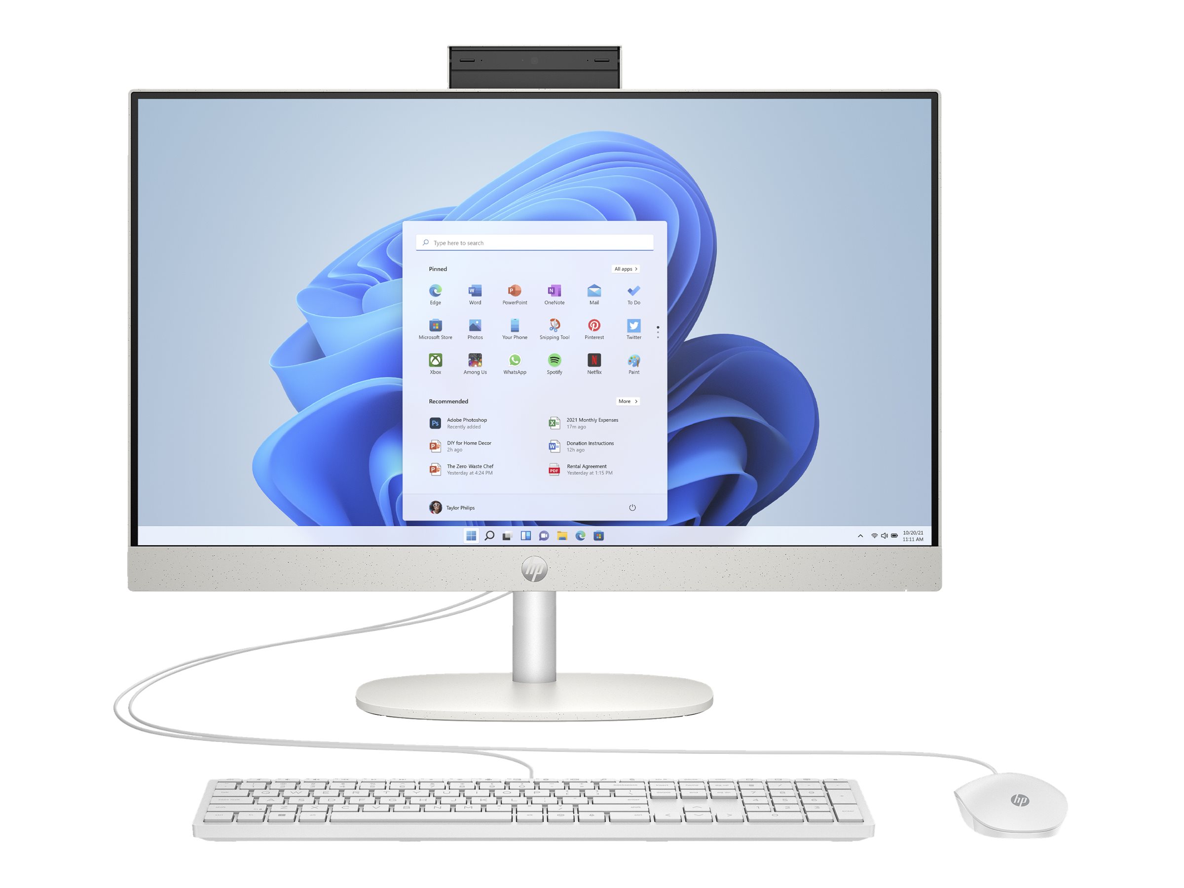 HP 24-cr0109ng AIO 7520U 16GB 512GB Windows 11 Home