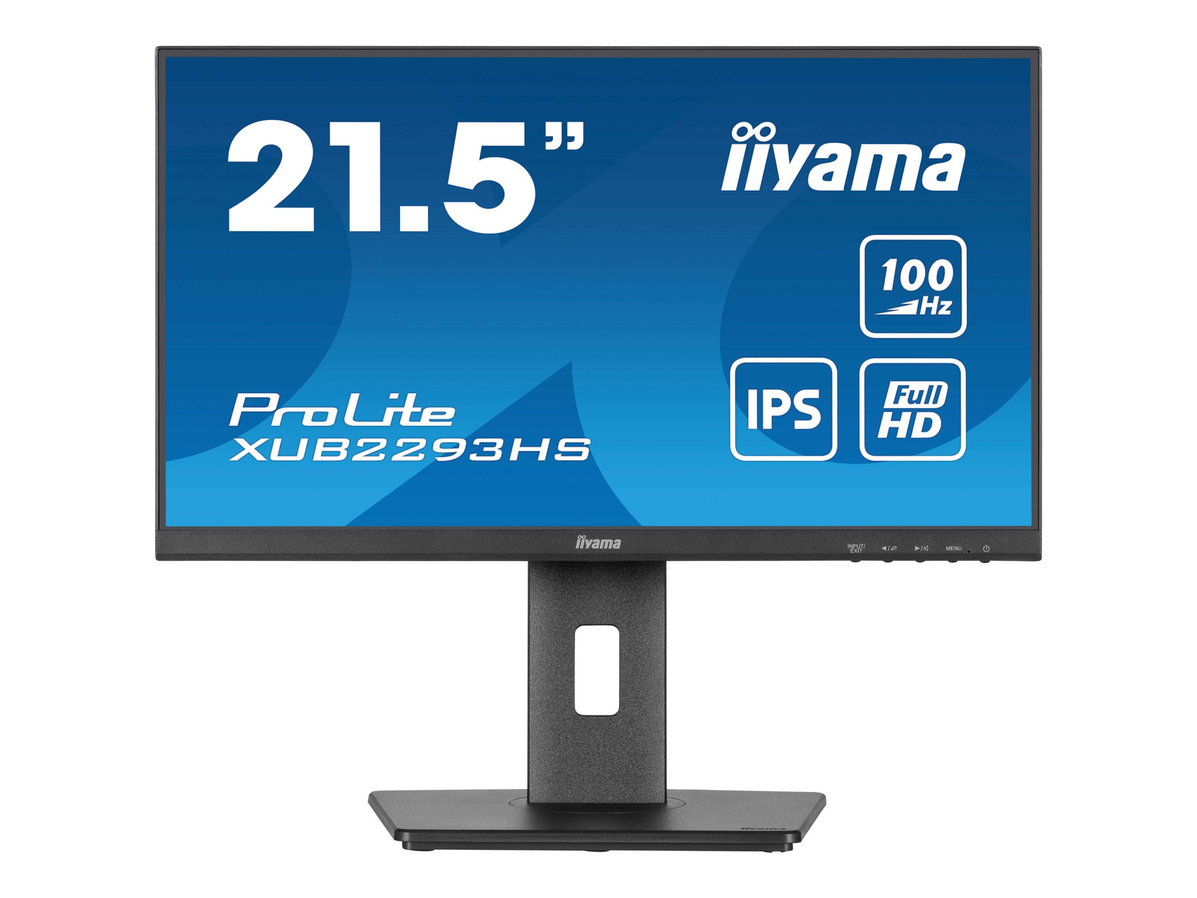 iiyama ProLite XUB2293HS-B6 21.5 1920 x 1080 (Full HD) HDMI DisplayPort 100Hz Pivot Skærm