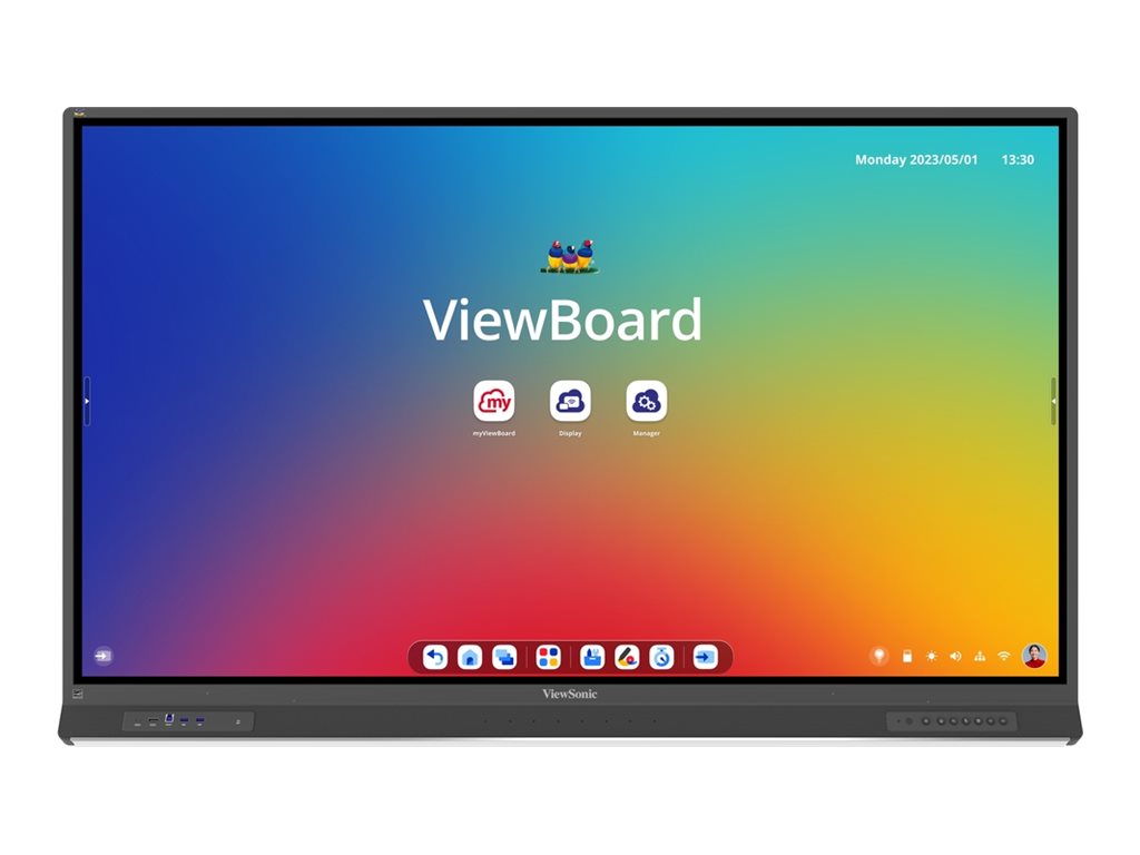 ViewSonic ViewBoard IFP6553 LED-bagbelyst LCD fladt paneldisplay 3840 x 2160 65