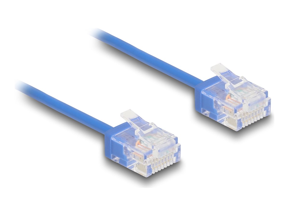 DeLOCK CAT 6 Ikke afskærmet parsnoet (UTP) 50cm Patchkabel Blå
