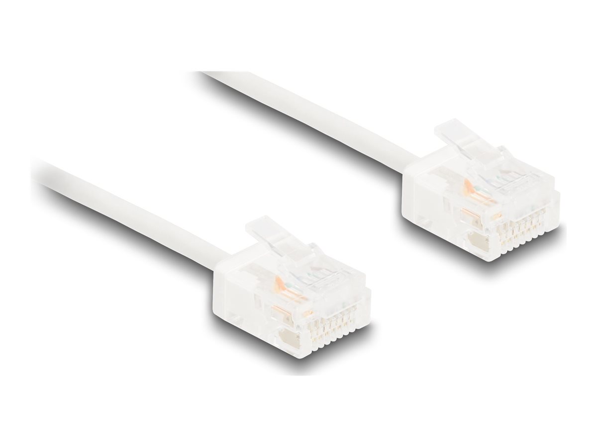 DeLOCK CAT 6 Ikke afskærmet parsnoet (UTP) 2m Patchkabel Hvid