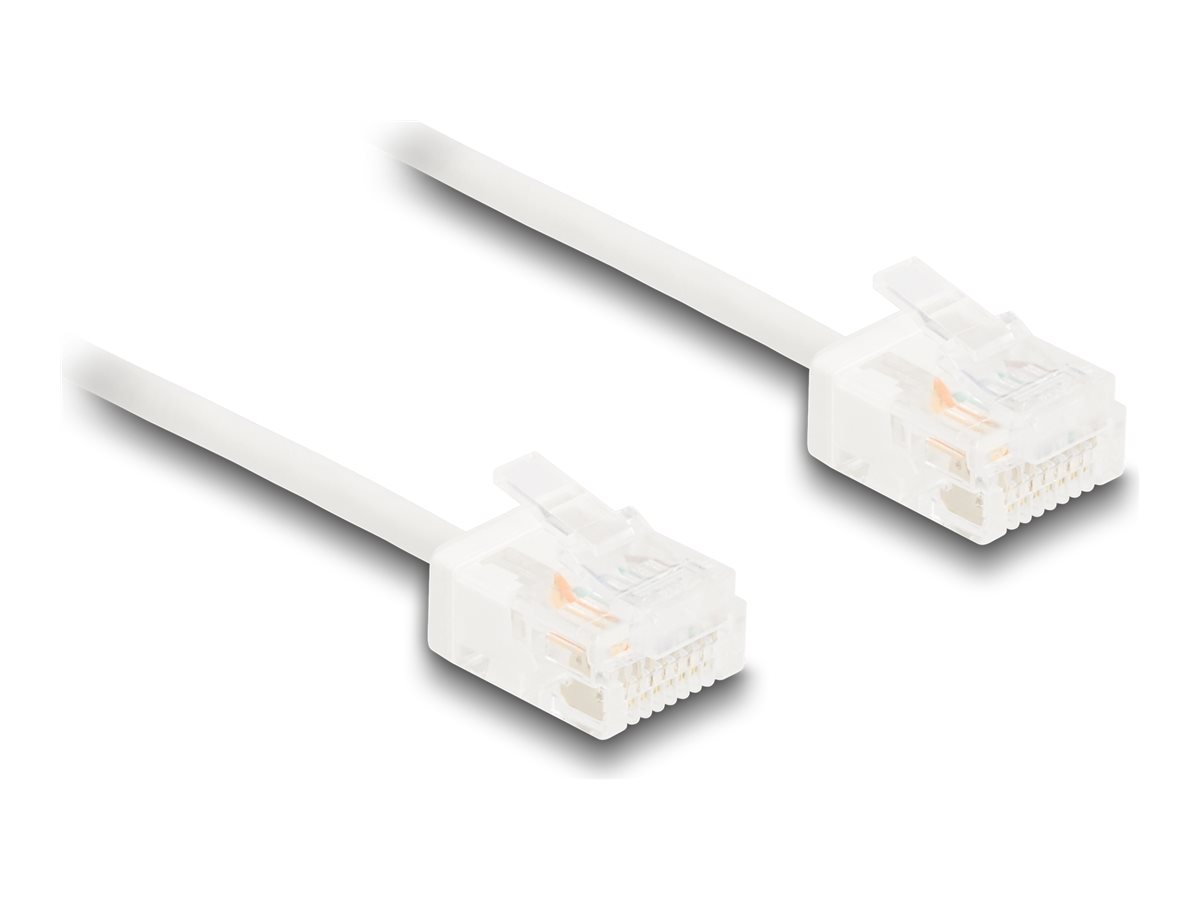 DeLOCK CAT 6 Ikke afskærmet parsnoet (UTP) 5m Patchkabel Hvid