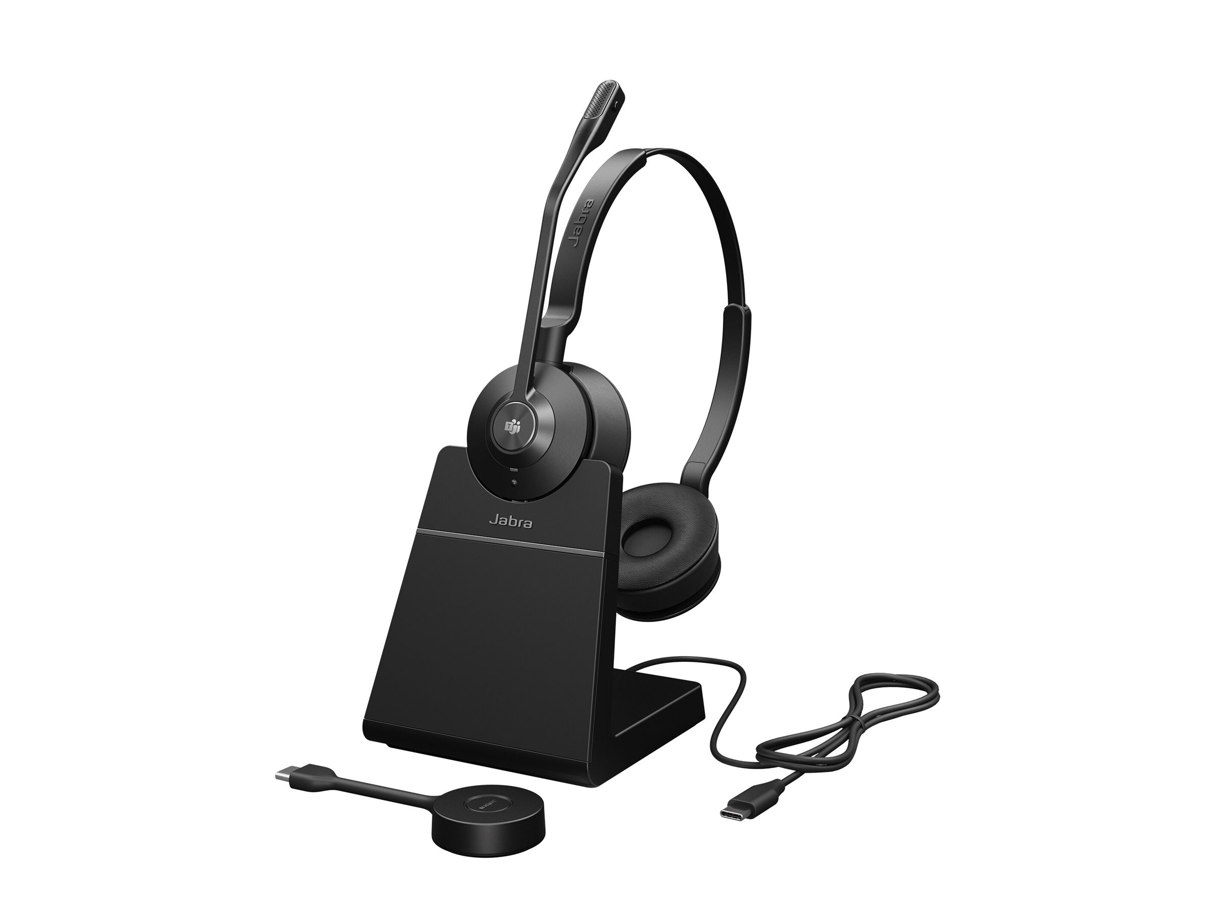 Jabra Engage 55 SE Stereo Trådløs Høretelefoner Sort