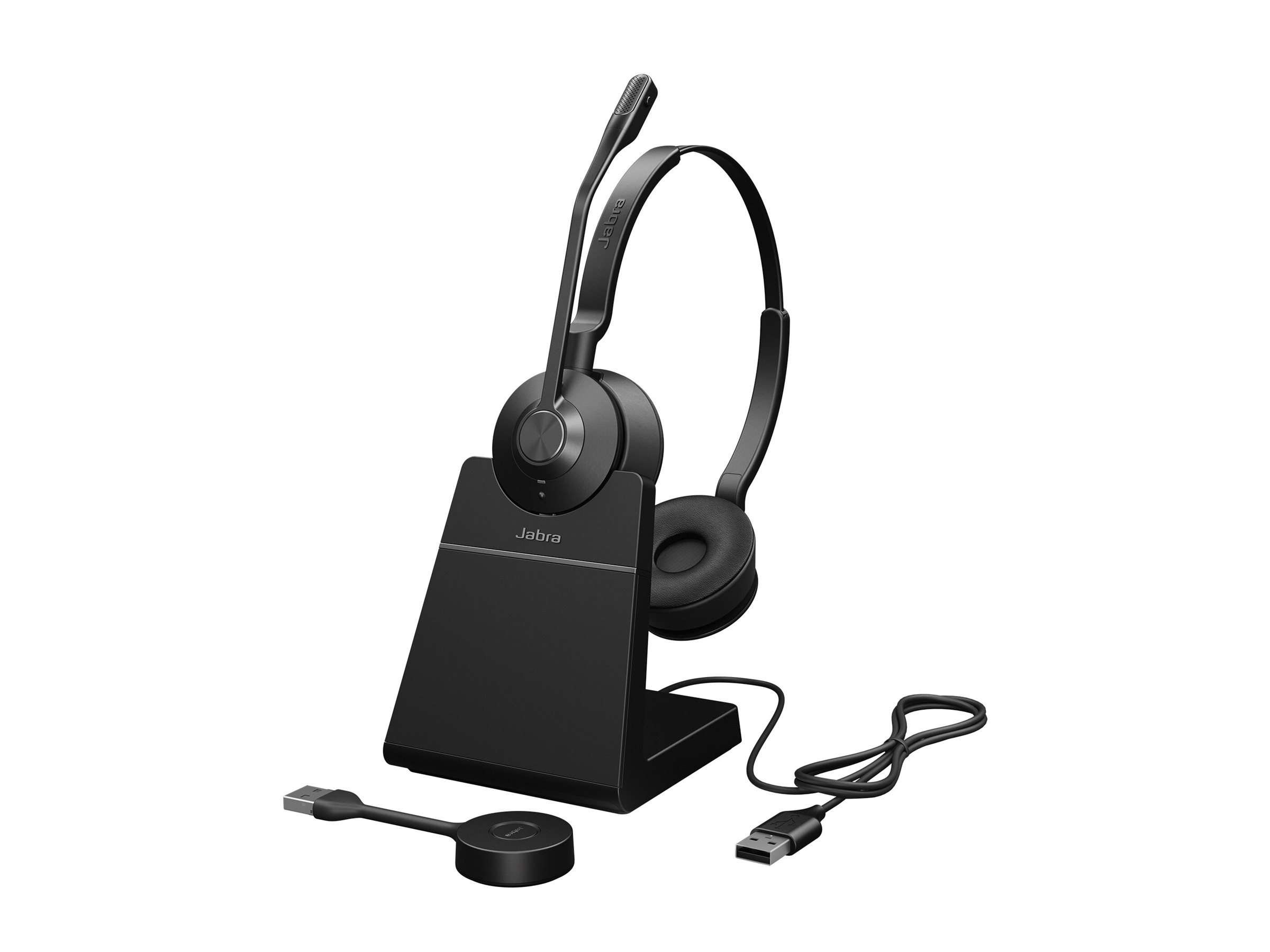 Jabra Engage 55 SE Stereo Trådløs Høretelefoner Sort