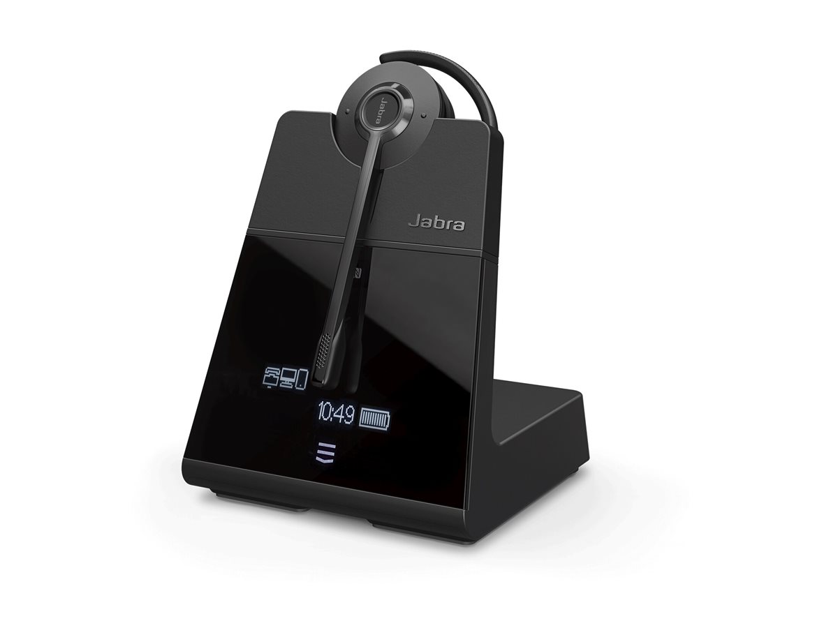 Jabra Engage 65 SE Convertible Trådløs Høretelefoner Sort