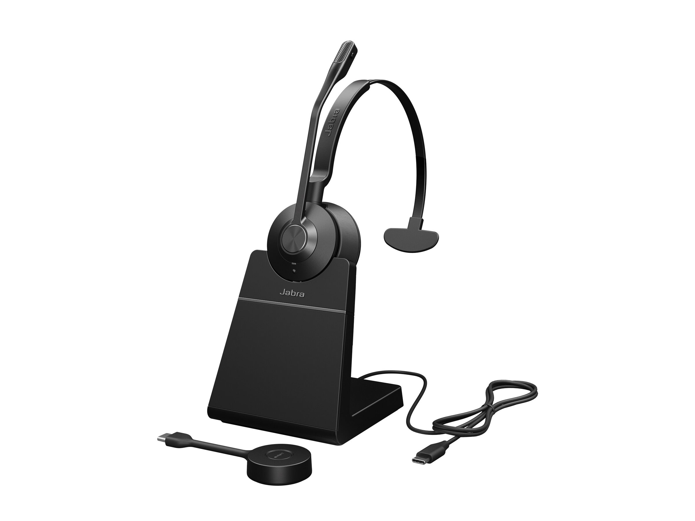 Jabra Engage 55 SE Mono Trådløs Høretelefoner Sort