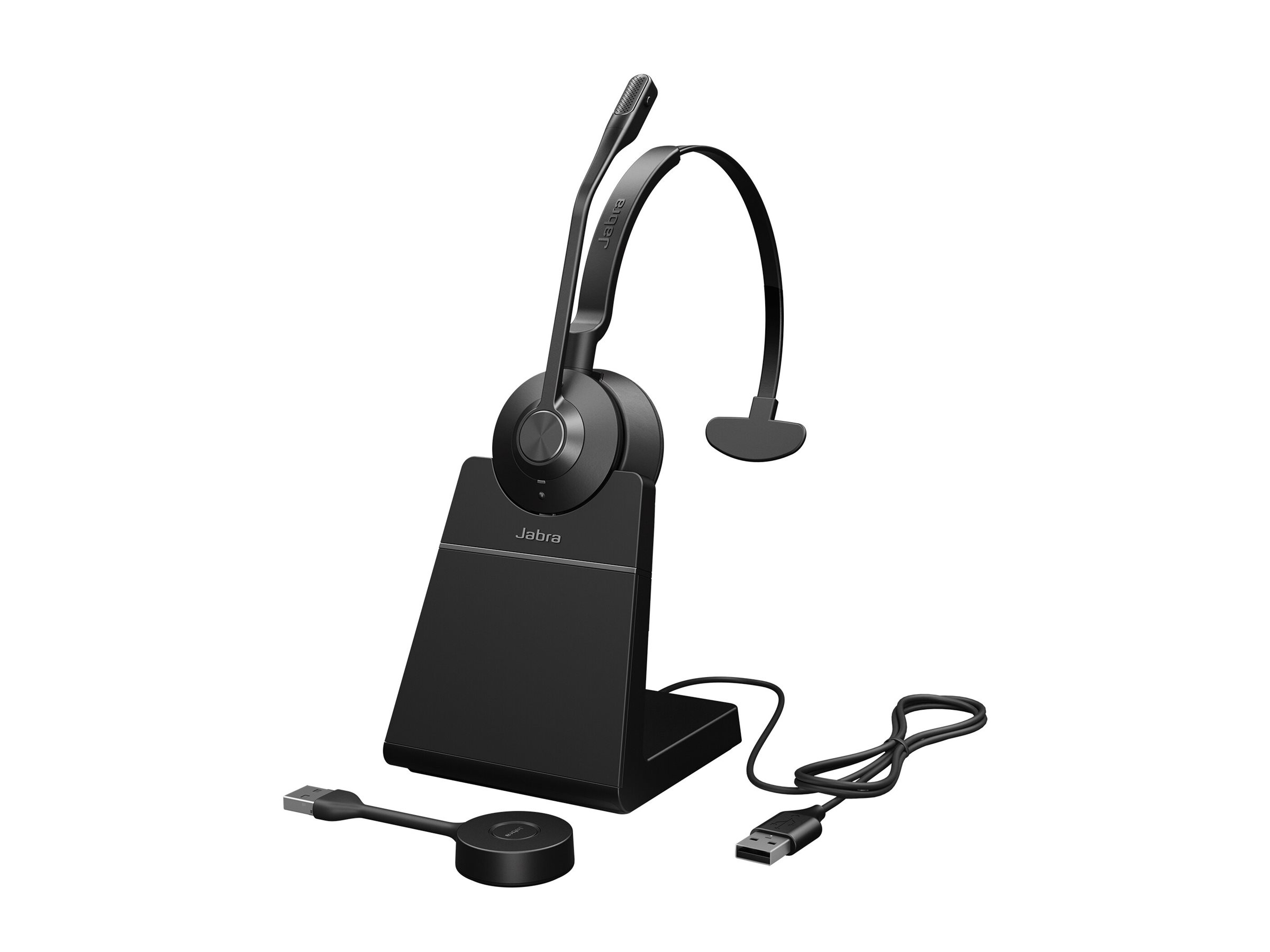 Jabra Engage 55 SE Mono Trådløs Høretelefoner Sort