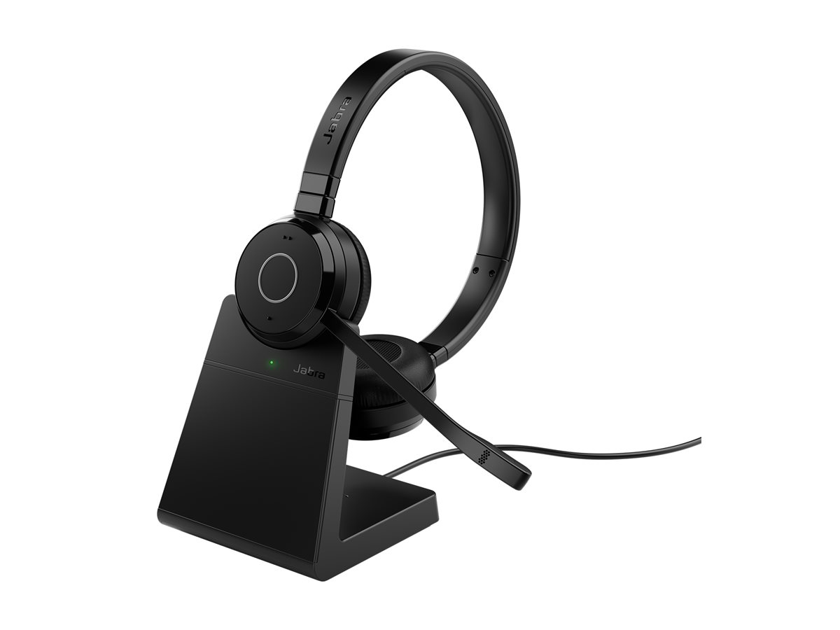 Jabra Evolve 65 TE Stereo Trådløs Høretelefoner