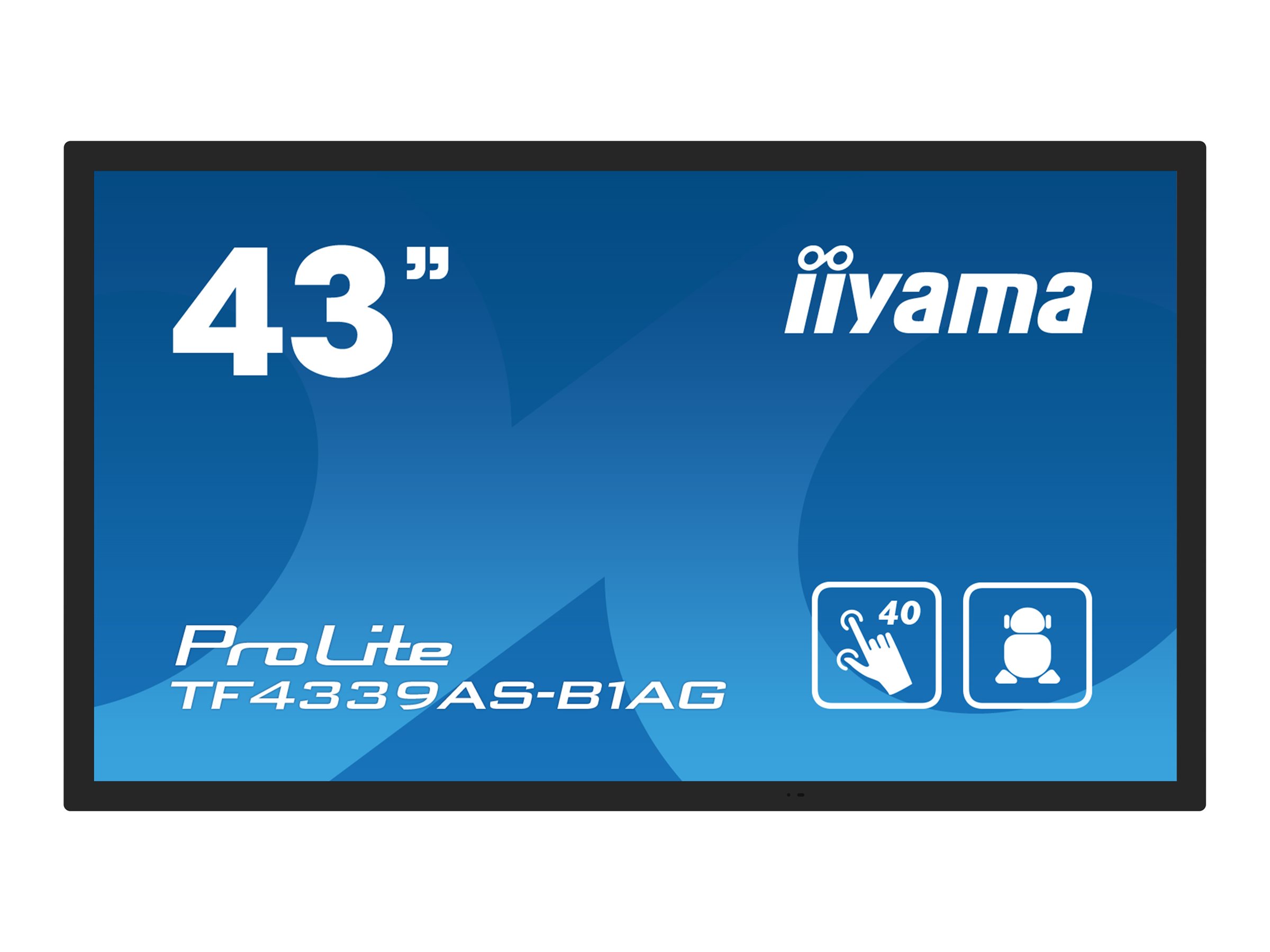 iiyama ProLite TF4339AS-B1AG 43 Digital skiltning 3840 x 2160