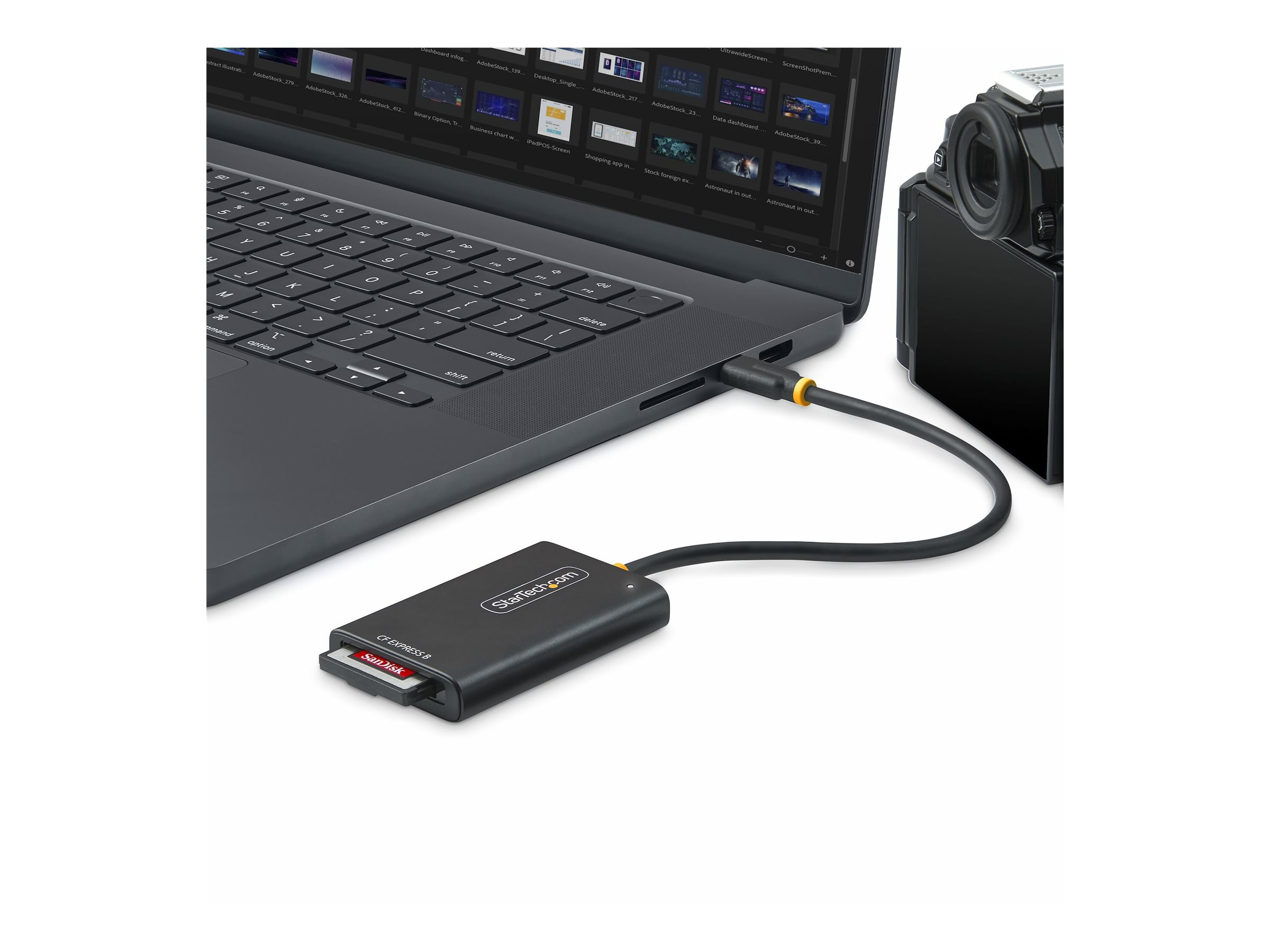 StarTech.com USB-C CFexpress Type B Card Reader, CF Express 2.0 Adapter Kortlæser USB-C 3.2 Gen 2
