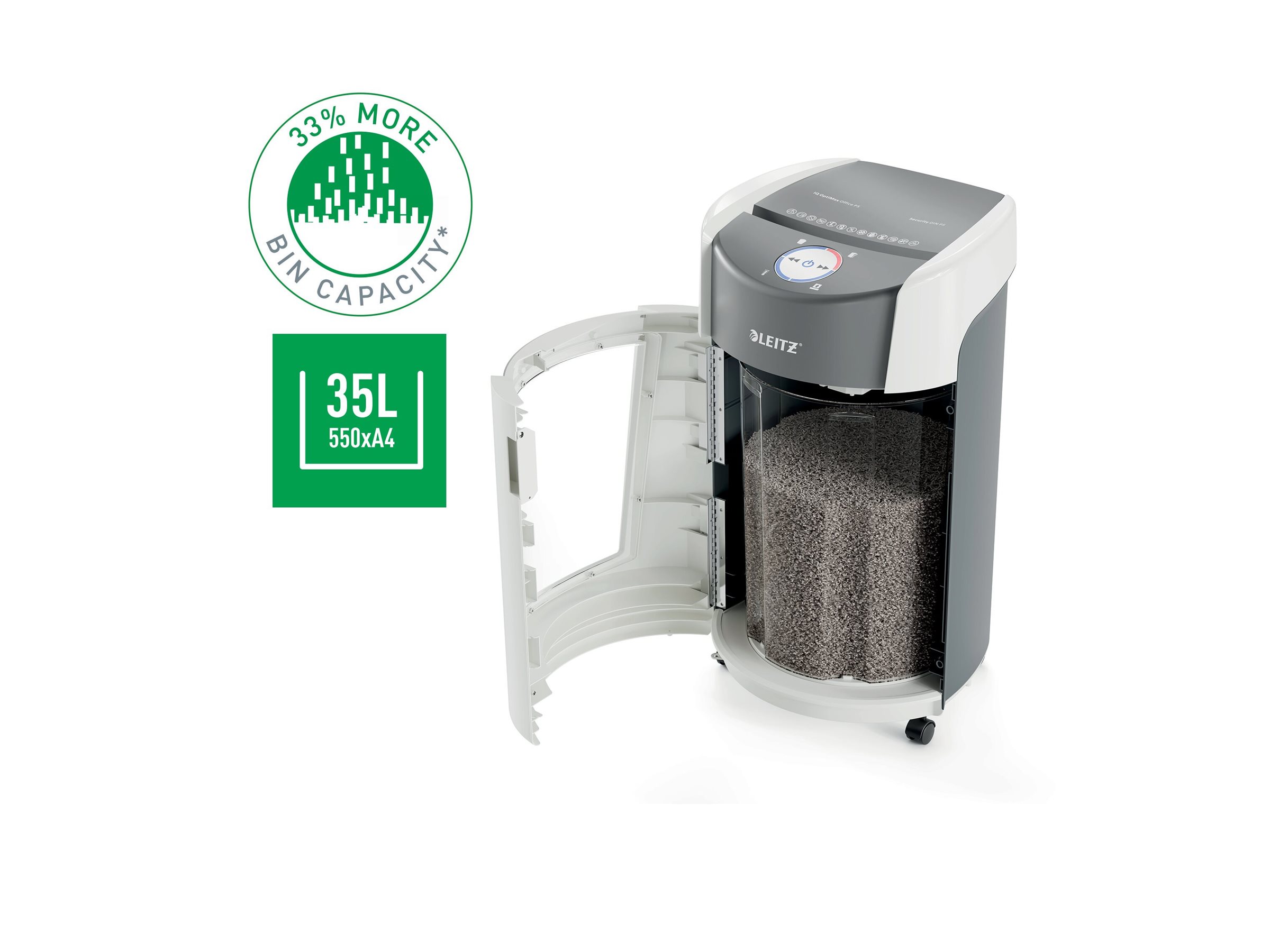 Leitz IQ Makulator Micro-cut 2 x 15 mm