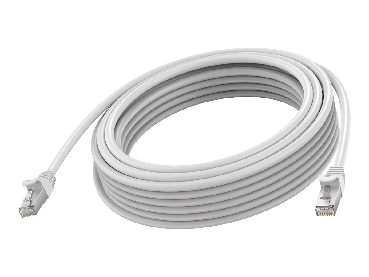 Vision CAT 6a Afskærmet parsnoet (STP) 5m Netværkskabel Hvid