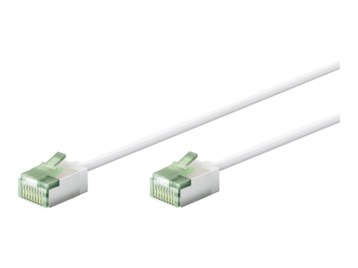 goobay CAT 8.1 U/UTP, Unshielded 15cm Patchkabel Hvid
