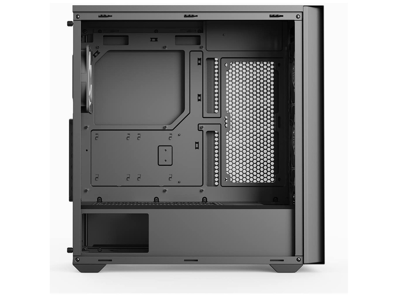 AeroCool D502A Tårn ATX Ingen strømforsyning Sort