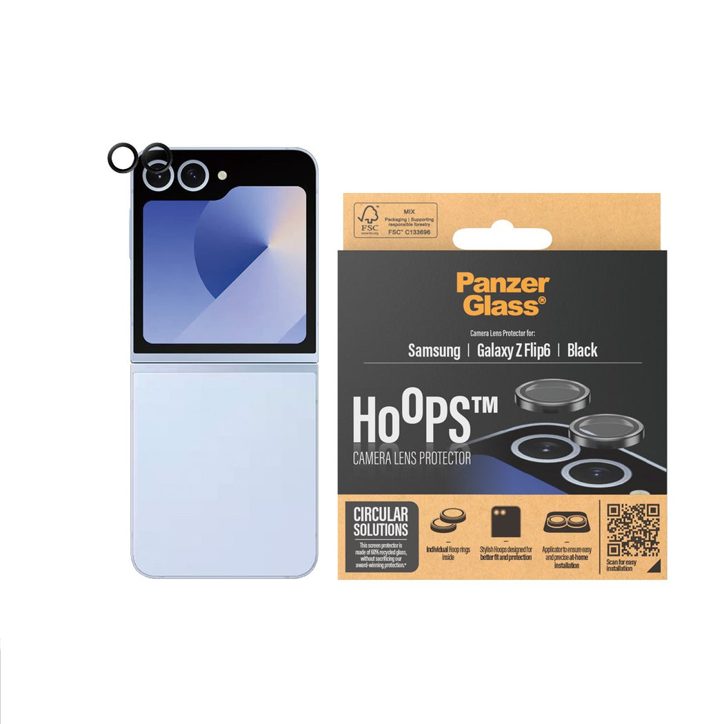PanzerGlass Hoops Samsung Galaxy Z Flip6 Linsebeskytter