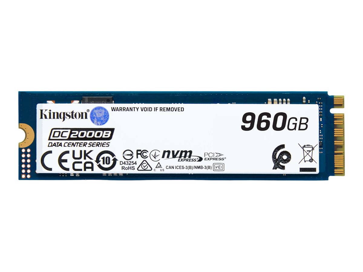 Kingston Data Center SSD DC2000B 960GB M.2 PCI Express 4.0 x4 (NVMe)