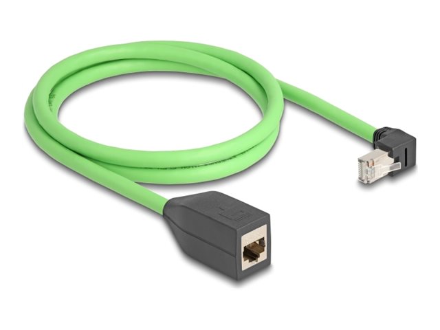 DeLOCK CAT 6a SF/UTP 1m Forlængerkabel til netværk Grøn