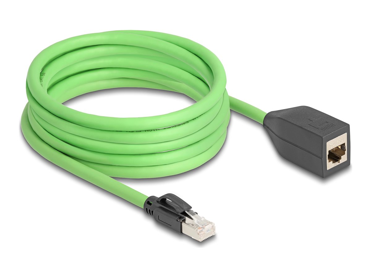 DeLOCK CAT 6a SF/UTP 5m Patch-forlængerkabel Grøn