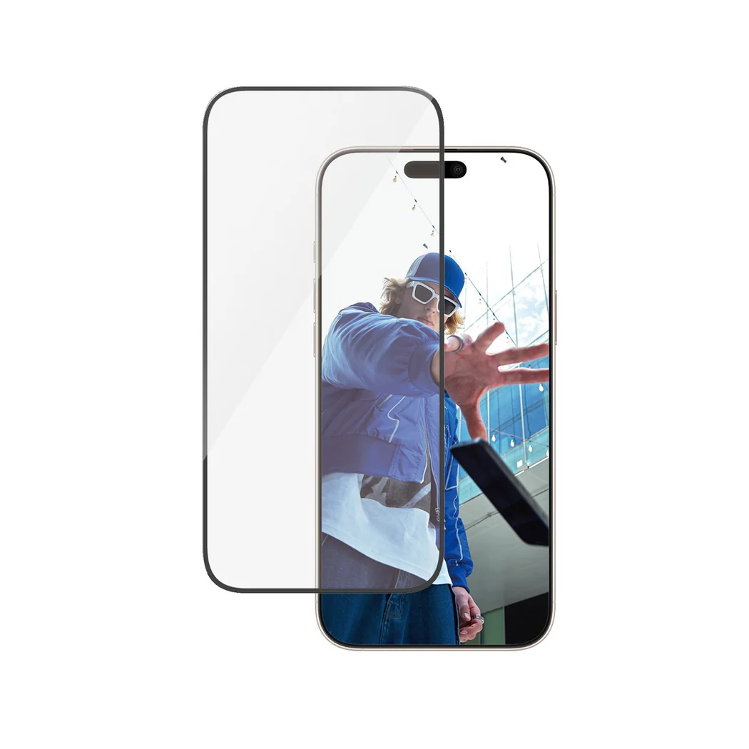 PanzerGlass Screen Protector Apple iPhone 16 Pro Max 6.9 | Ultra-Wide Fit