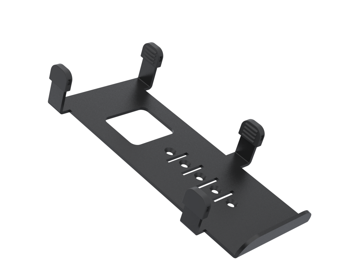 Ergonomic Solutions SpacePole Payment CAS100-MN-02 tilbehør til POS-system POS-montering Sort Metal