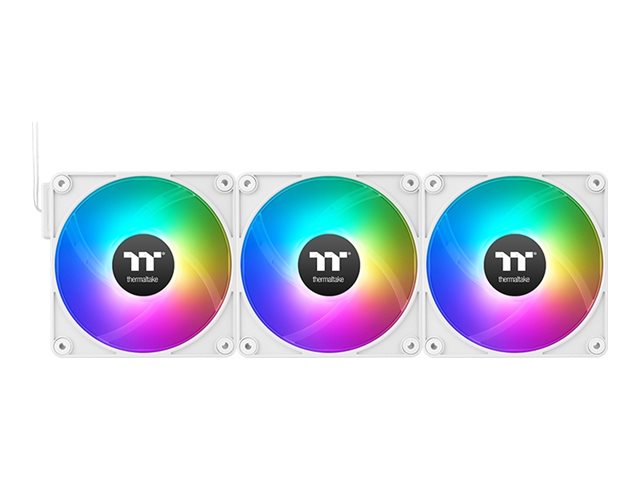 Thermaltake CT120 EX Reverse ARGB Sync Fan 3-pack Hvid 120 mm