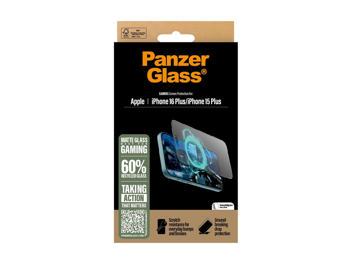 PanzerGlass Gaming Apple iPhone 15 Plus, 16 Plus