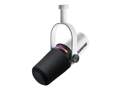 Shure MV7+ Mikrofon Kablet -55dBV/Pascal Hvid