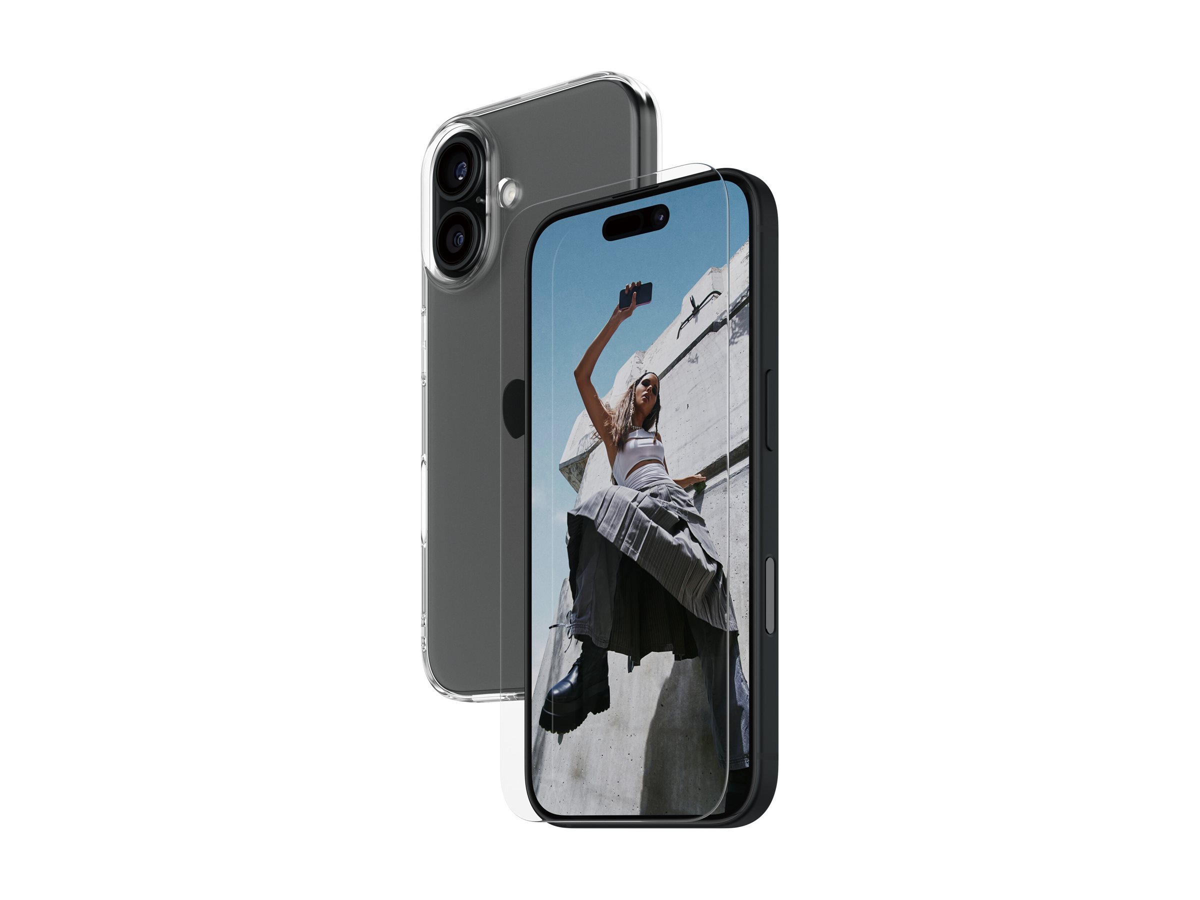 SAFE. by PanzerGlass Beskyttelsescover Gennemsigtig Apple iPhone 16