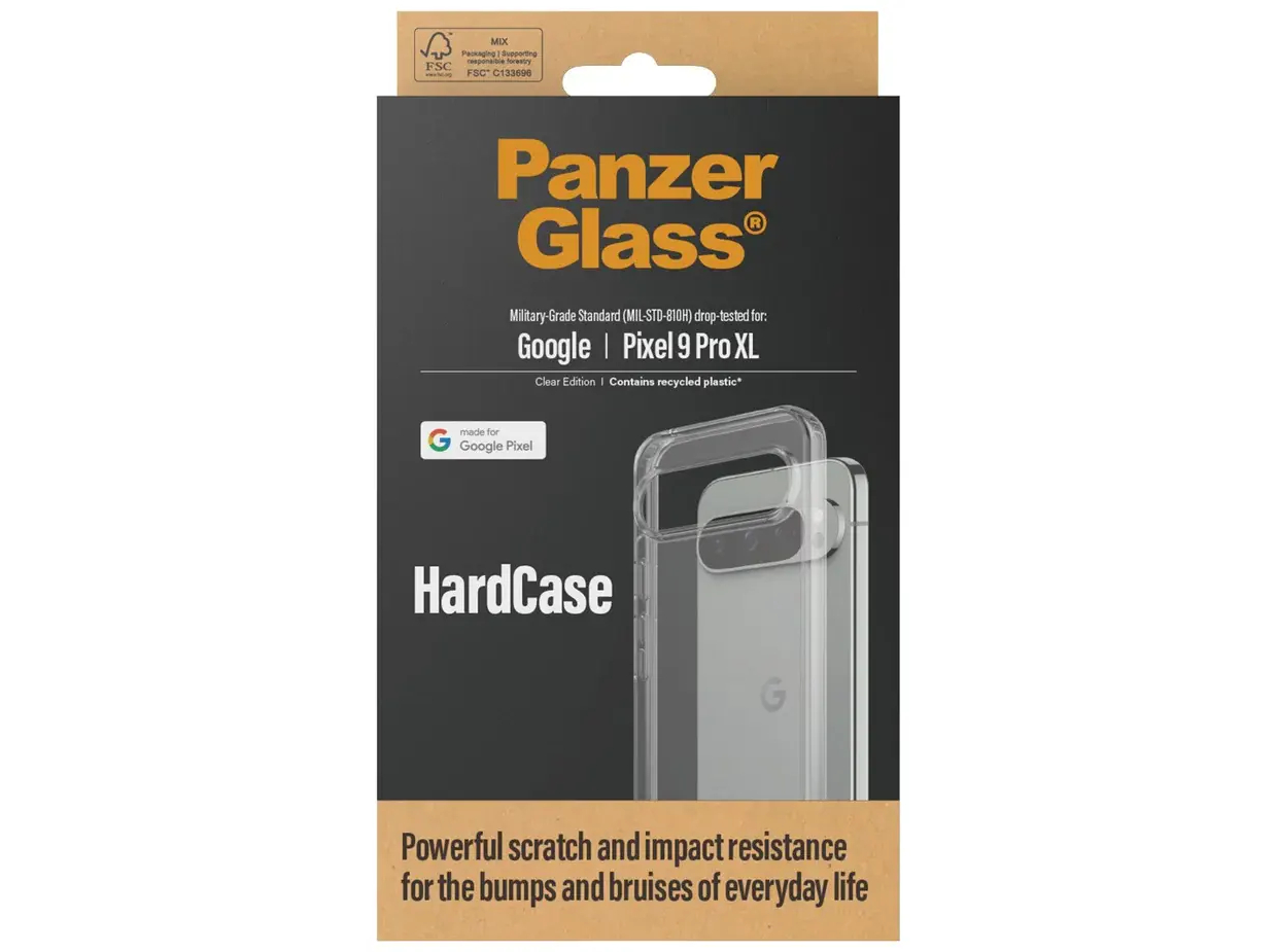 PanzerGlass HardCase Beskyttelsescover Gennemsigtig Google Pixel 9 Pro XL