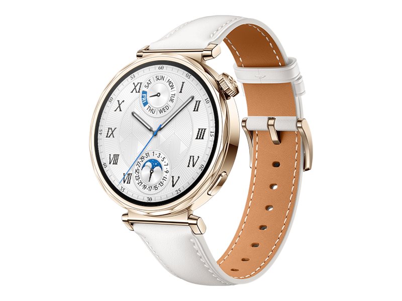 Huawei Watch GT 5 41 mm Guld White SmartWatch