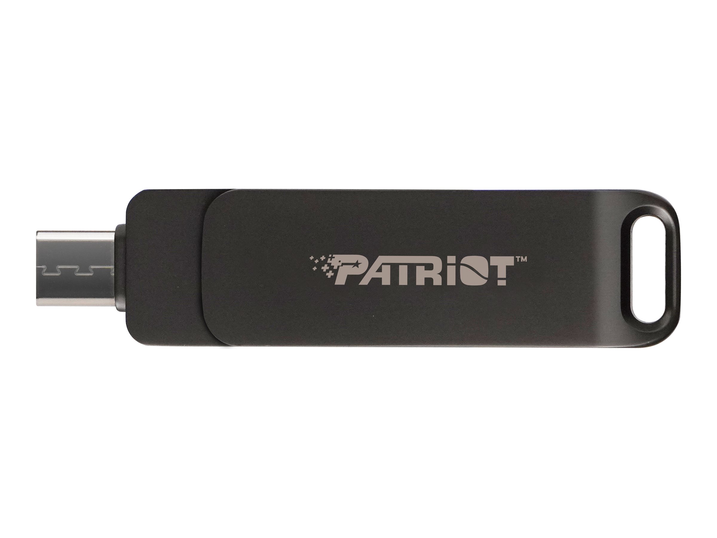Patriot Supersonic Rage R550 1TB USB 3.2 Gen 1 / USB-C USB stick Sort