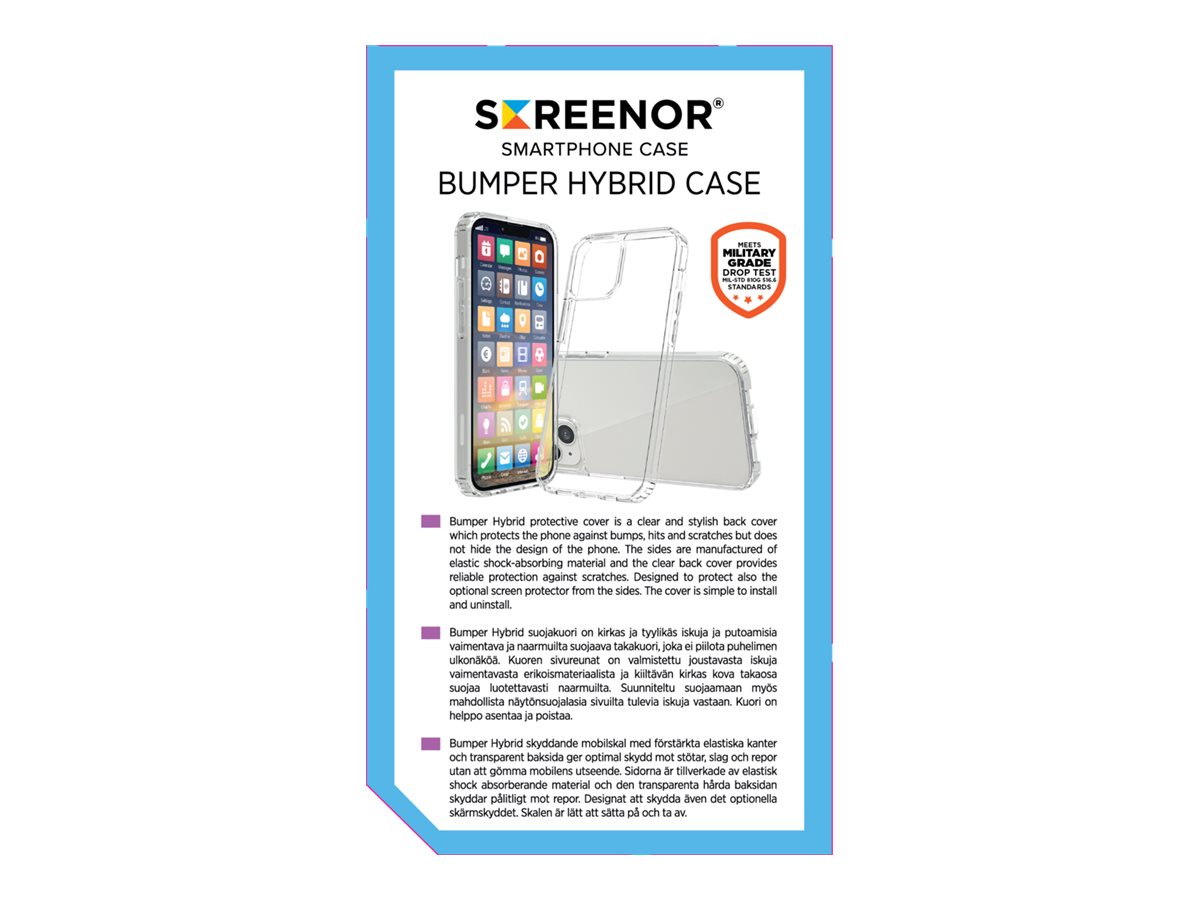 SCREENOR BUMPER IPHONE 16 PRO TRANSPAREN