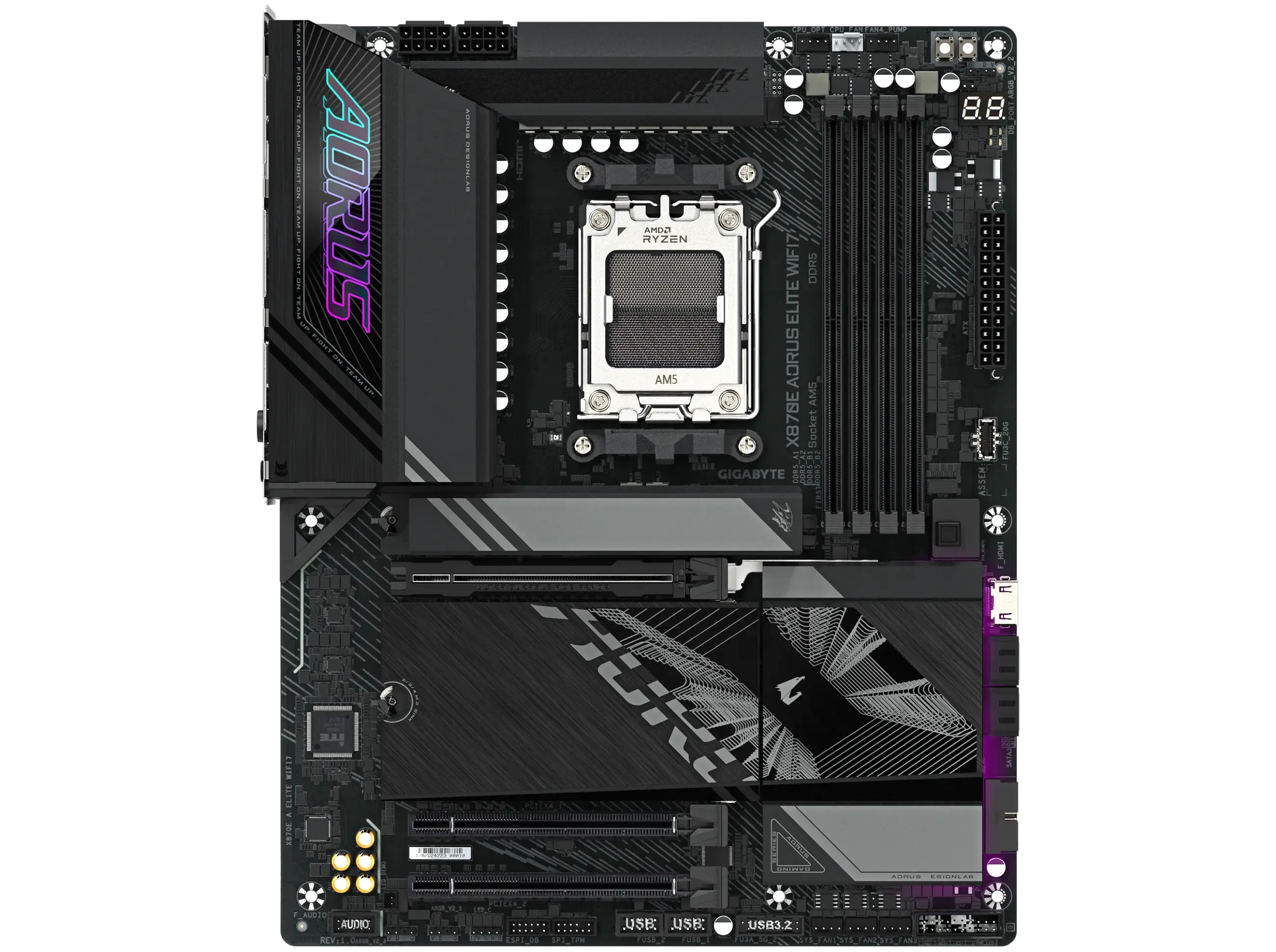 Gigabyte X870E AORUS ELITE ATX AM5 AMD X870E