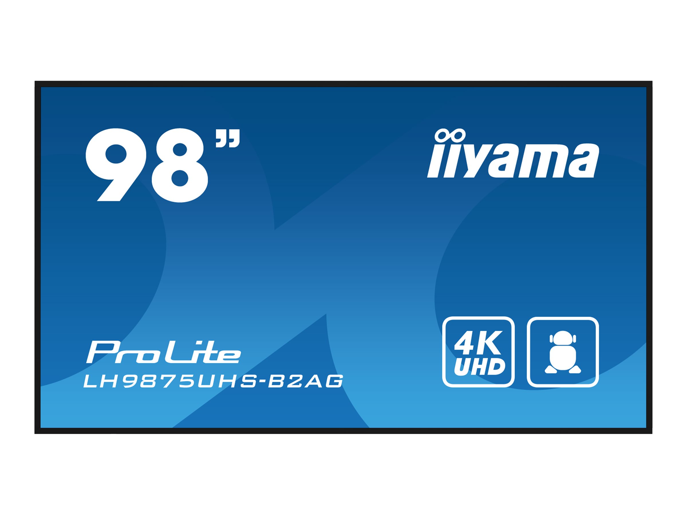 iiyama ProLite LH9875UHS-B2AG 98 Digital skiltning 3840 x 2160